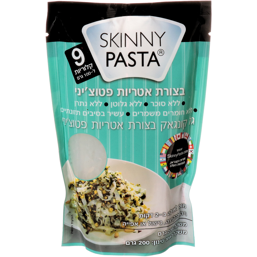 ג'ל קונגאק אטריות פטוצ'יני SKINNY PASTA
