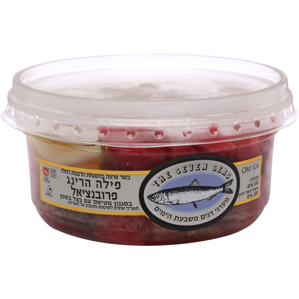 פילה הרינג בסגנון מטיאס הולנדי 220 גרם סלטי שמיר