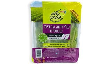עלי חסה ערבית שטופה 250 גרם טעם הטבע