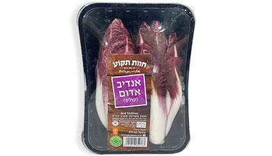 אנדיב אדום 220 גרם חוות תקוע