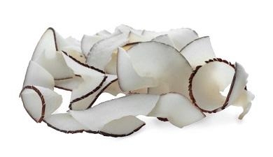 קוקוס רצועות מיובשות