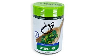 עלי כוסברה 20 גרם תבליני פרג