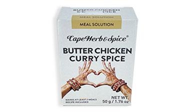 תבלין קארי חמאת עוף 50 גרם Cape Herbs & Spices
