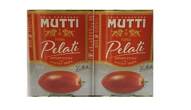 עגבניות מקולפות 800 גרם Mutti