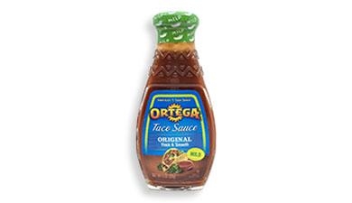 רוטב טאקו חריפות עדינה 226 גרם ORTEGA