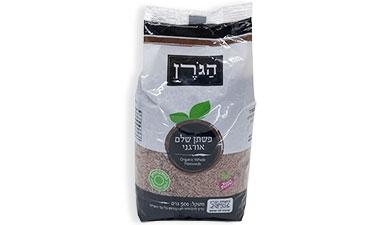 פשתן שלם אורגני 500 גרם הגרן