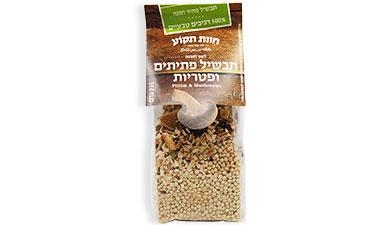 תבשיל פתיתים ופטריות 235 גרם חוות תקוע