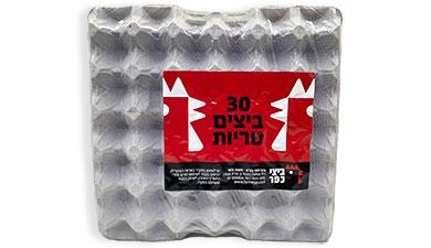ביצים טריות 30 יחידות ביצי כפר