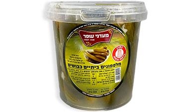 מלפפונים ביתיים כבושים 750 גרם עופר